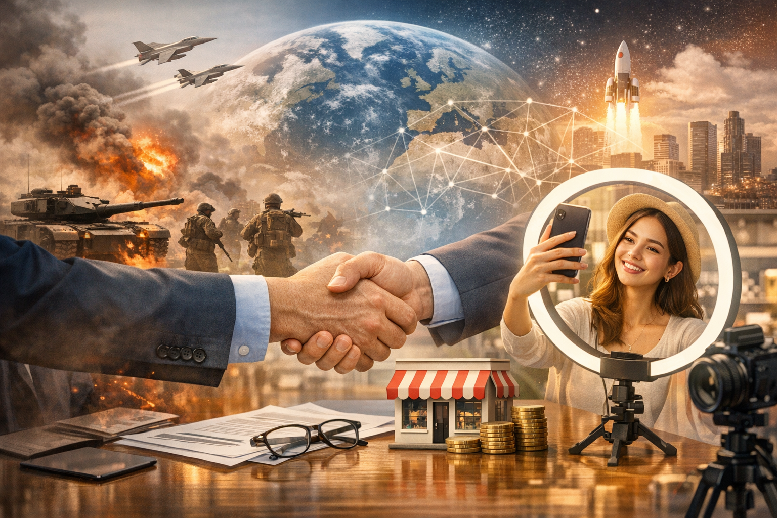 Ogly Buzz: World War 3, Small Business Deals & Creator Trends