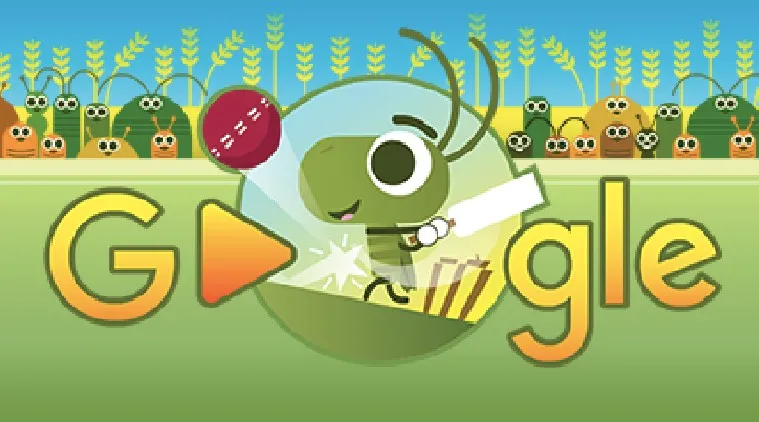 google doodle cricket