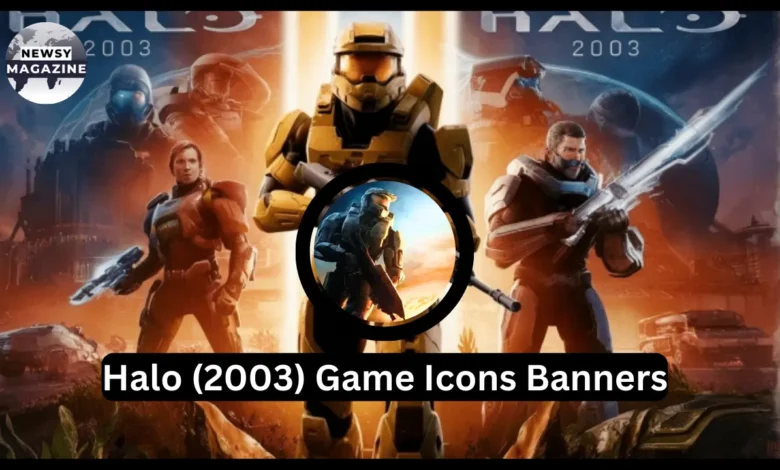 halo (2003) game icons banners